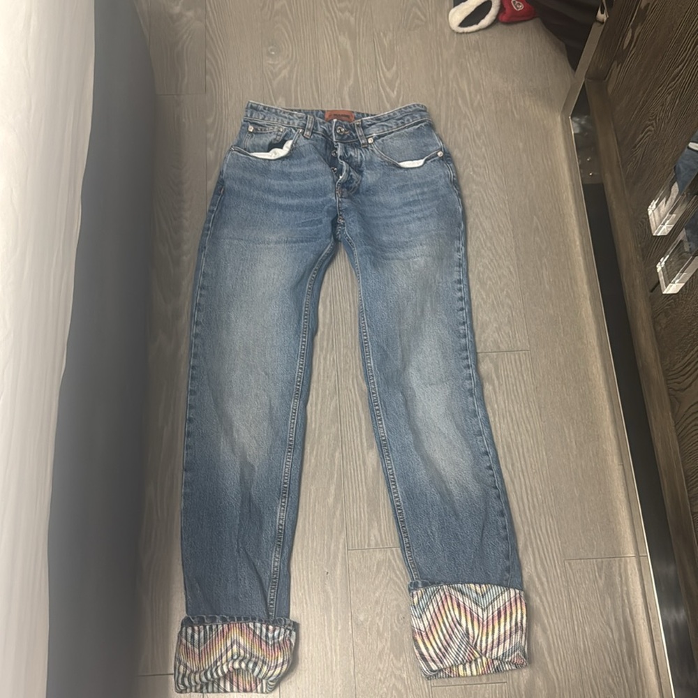 Missoni denim jeans size 40 aka size 26/25